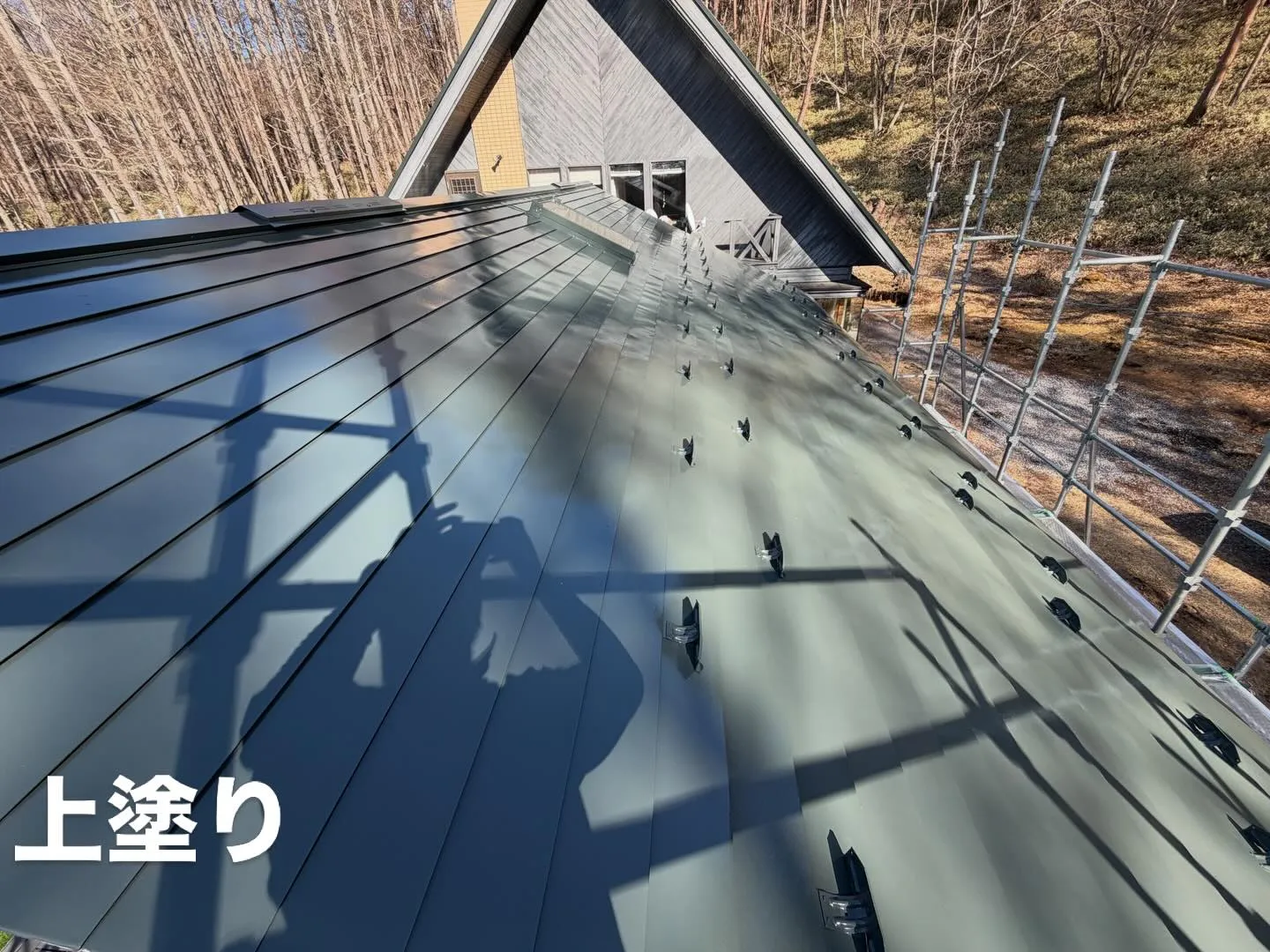 今回は屋根塗装工事