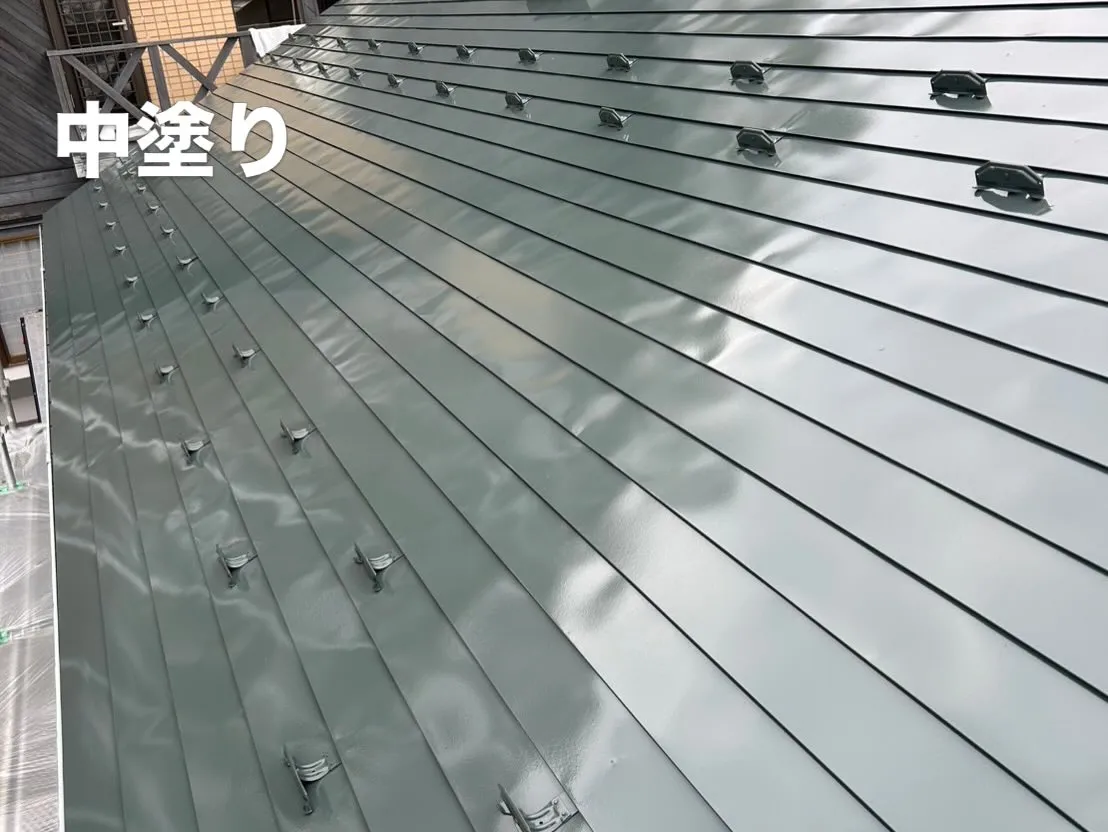 今回は屋根塗装工事