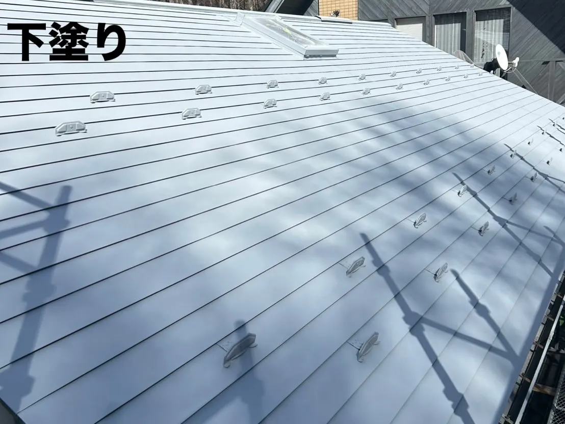 今回は屋根塗装工事