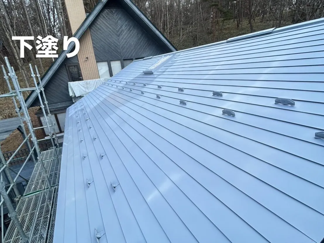 今回は屋根塗装工事